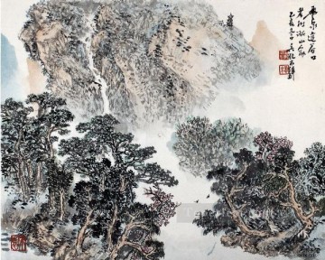 Wu yangmu 5 chinos antiguos Pinturas al óleo